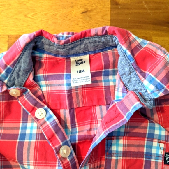 Baby B'Gosh 18 month button up onesie - Picture 2 of 3